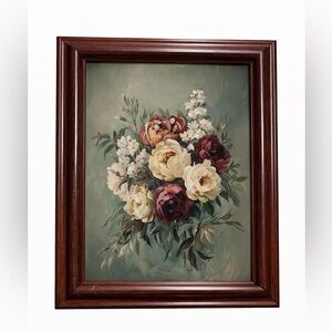 Floral Bouquet Framed Wall Art